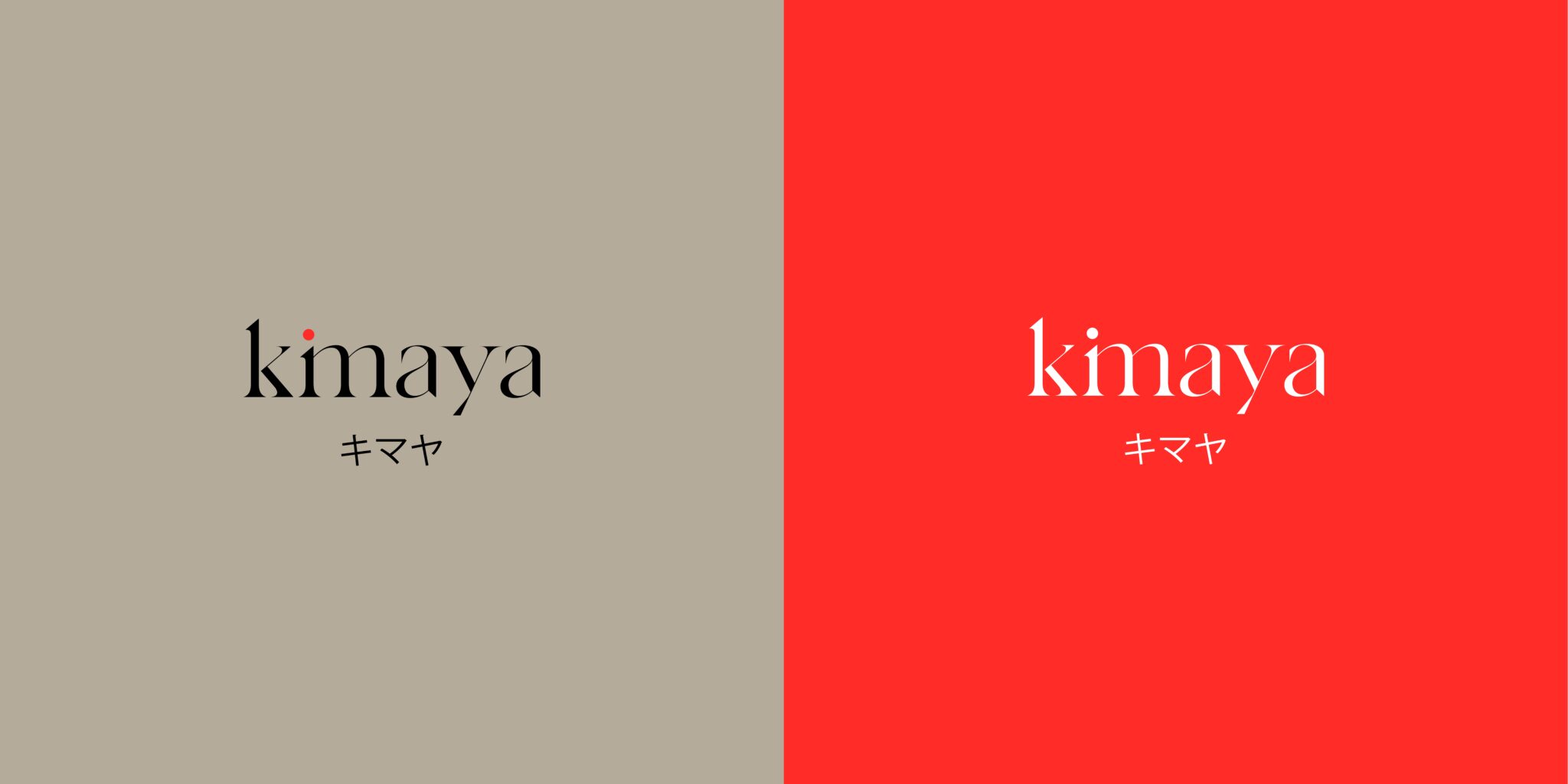 Logo kimaya color and white