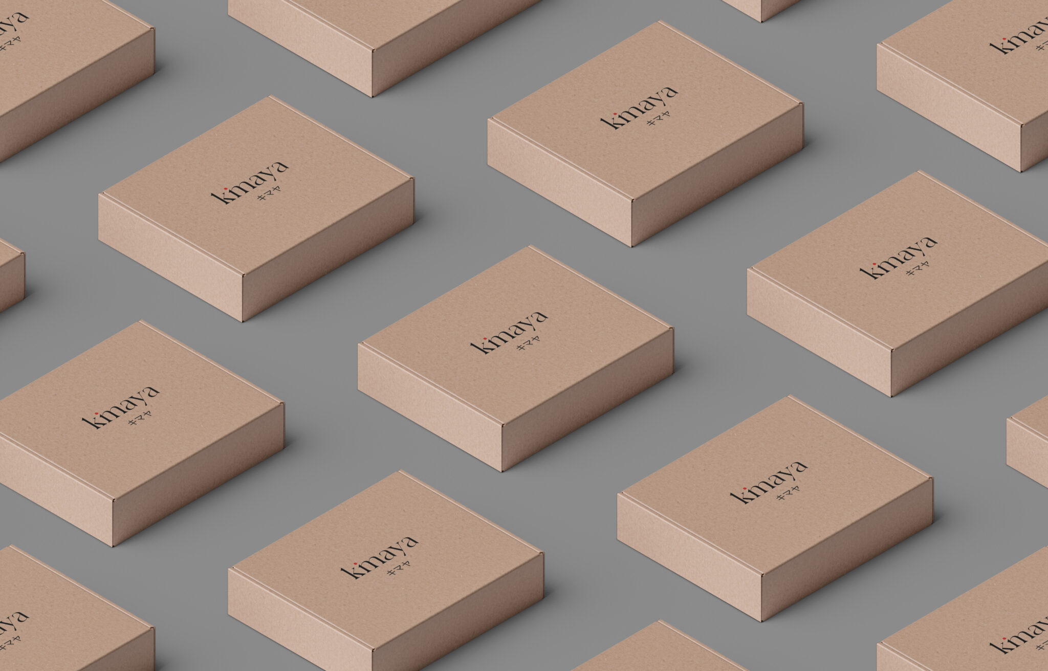 Box packaging design branding